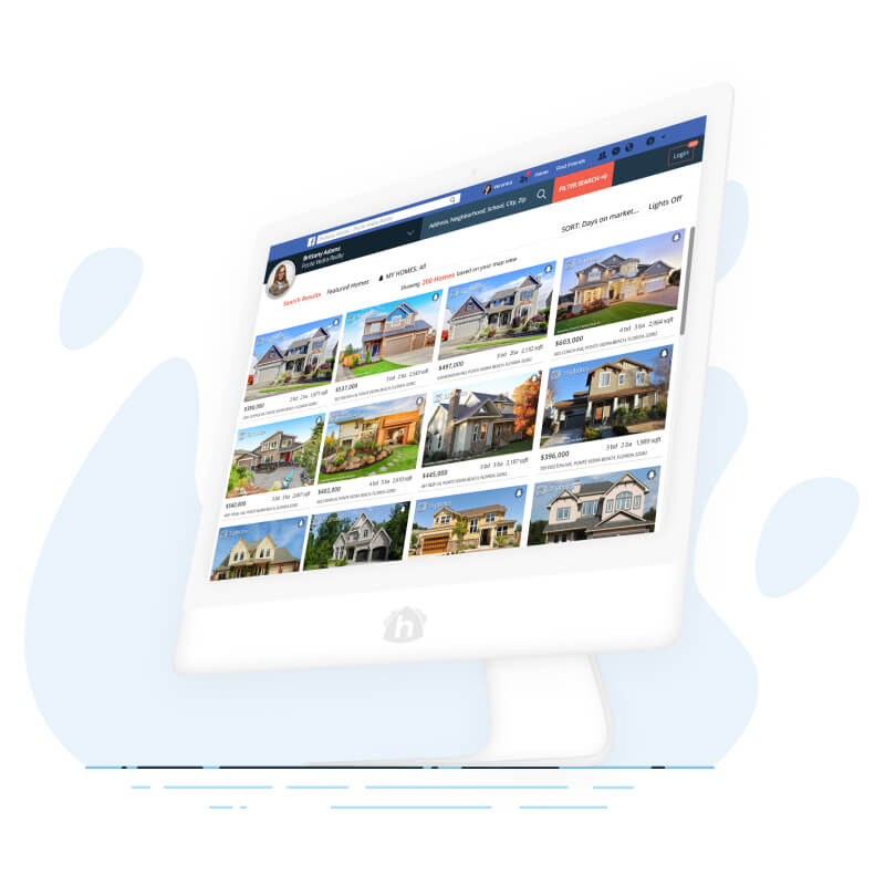 Grid View of Agent's Listings