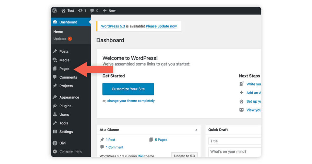 Add a Home Search Page to your WordPress site