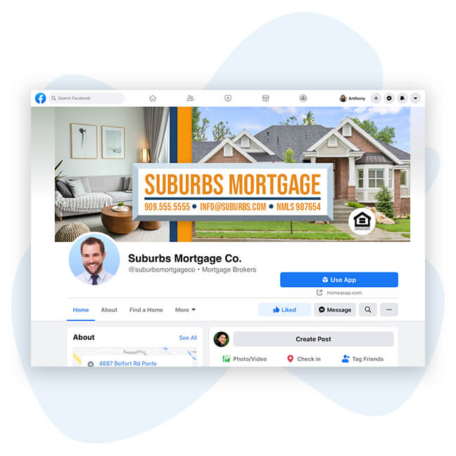 Mortgage Facebook Page