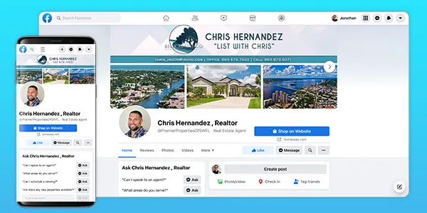 Number 3 Real Estate Agent Facebook Page Chris Hernandez