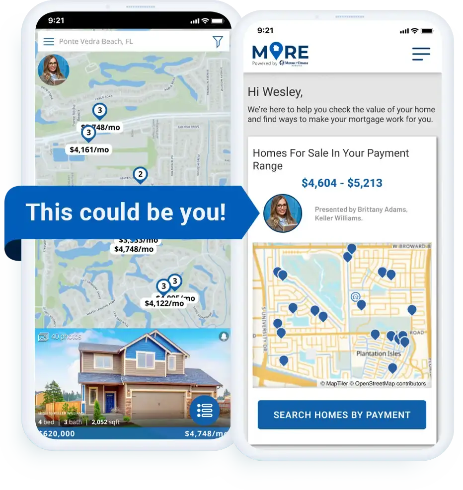 Become a featured agent in our new MORE App, an MLS listing and home search app, from Mutual of Omaha Mortgage and Home ASAP